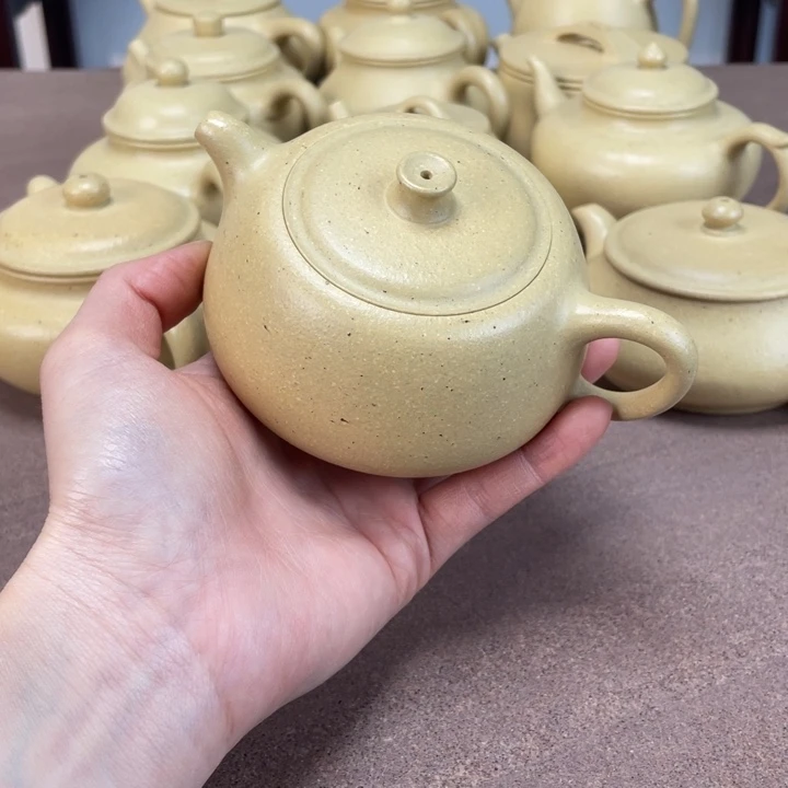 本山绿泥茶壶井栏160毫升