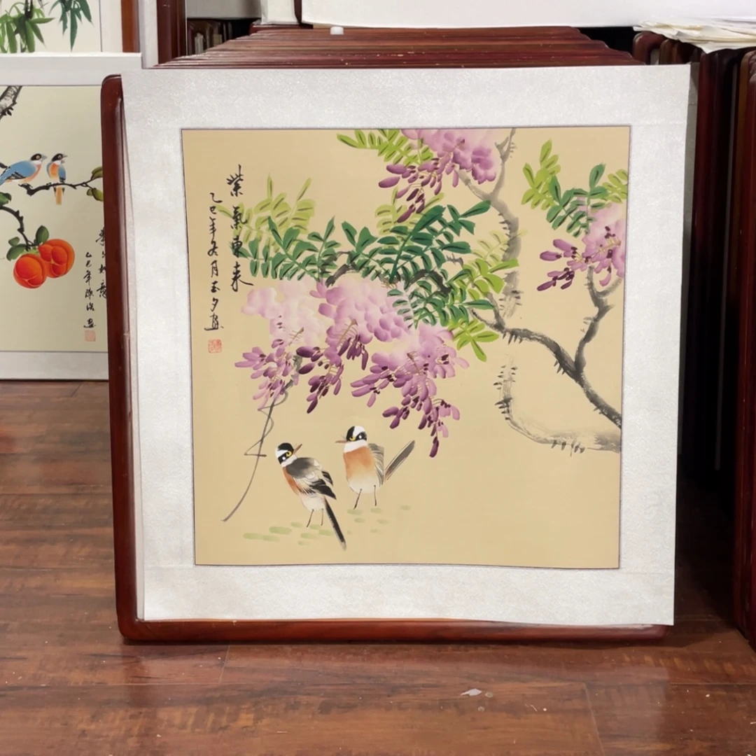 国画带框尺寸63*63厘米