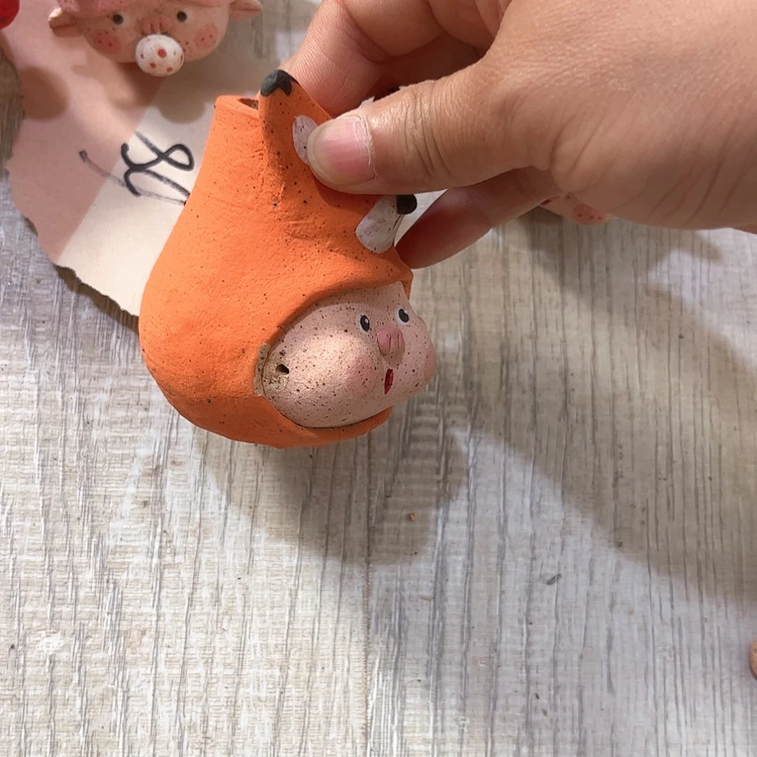 泥塑0**6古镇炻陶花盆