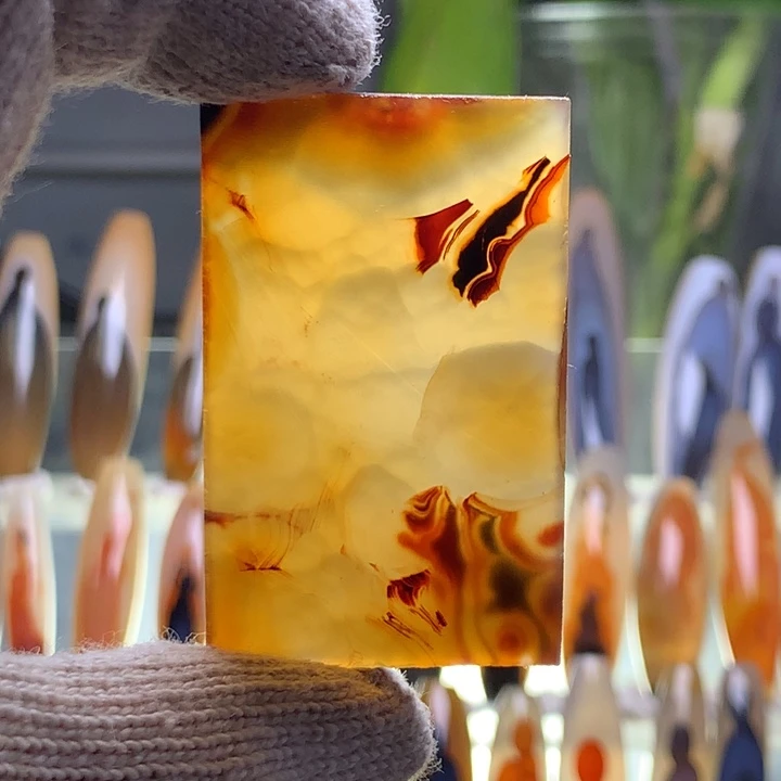 未镶嵌玛瑙/玉髓珠宝半成品92