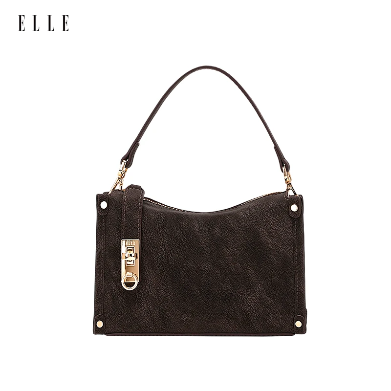 ELLE25年新款【琥珀流光】爆款通勤百搭手提包盒子包托特包挎斜包