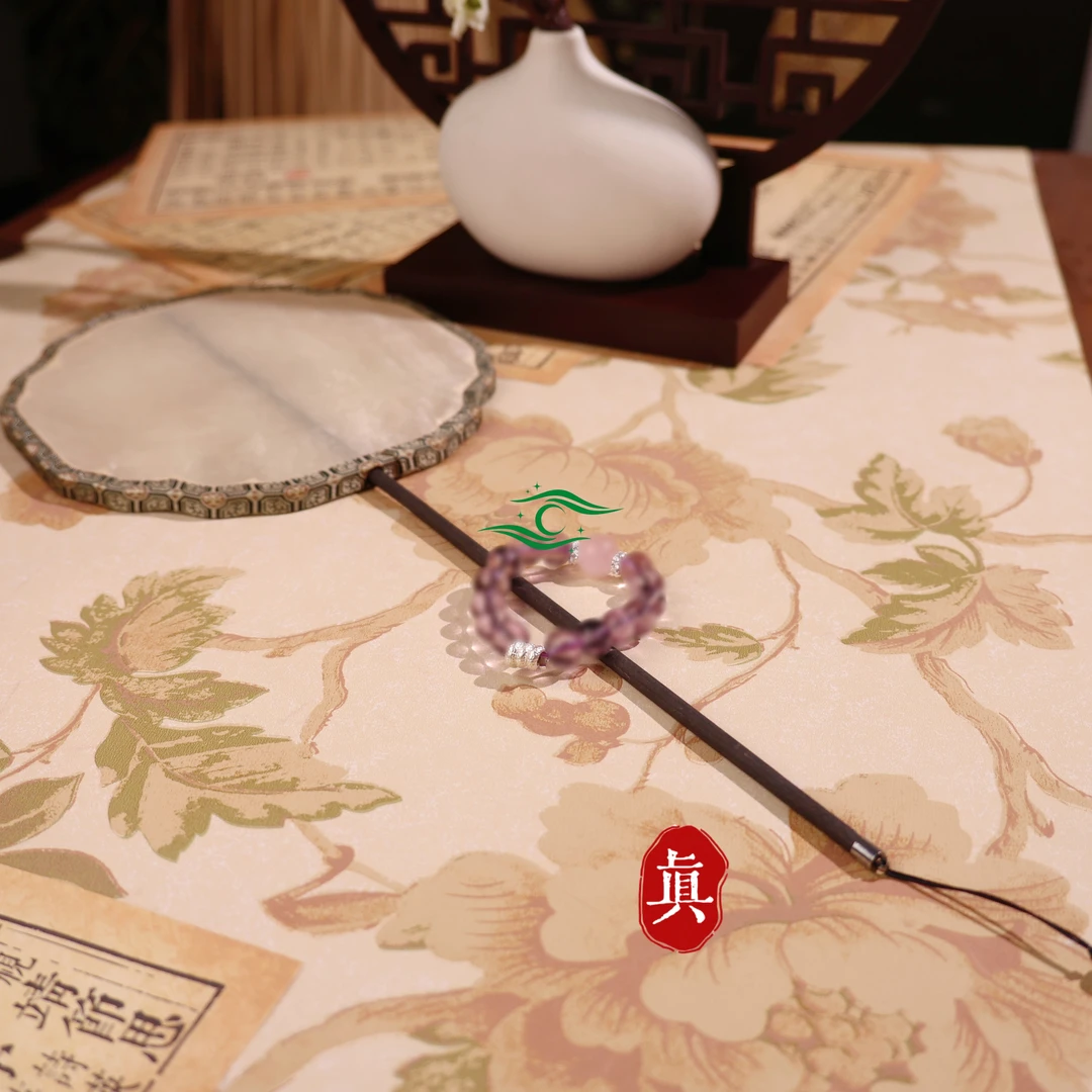 925银手链 【紫梦】卷卷手串百搭简约  星