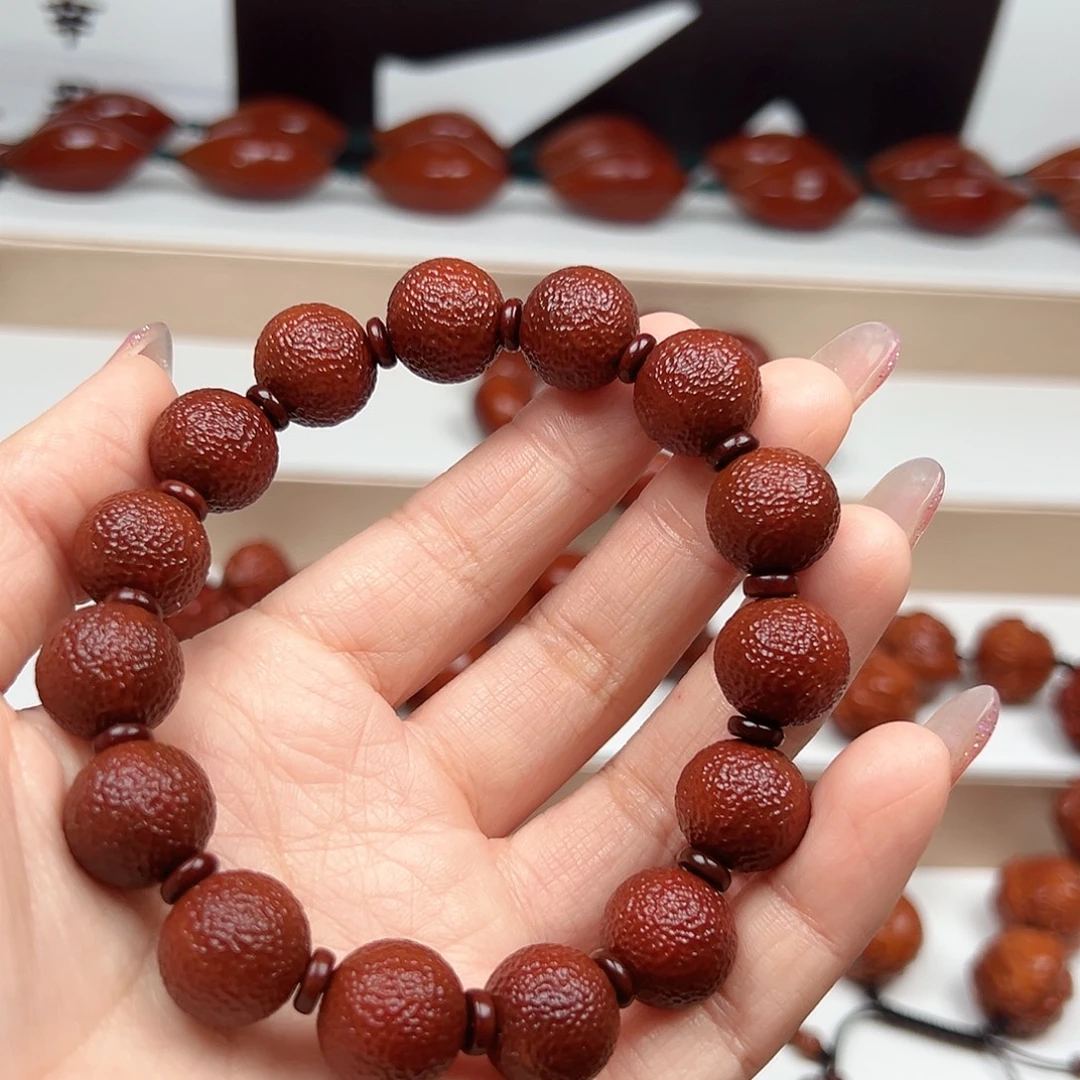 杨***龙手串橄榄核橘皮手串