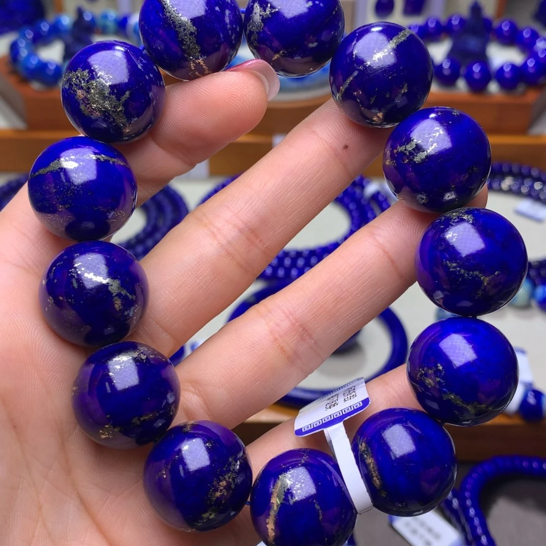 青金石手串未镶嵌19mm140