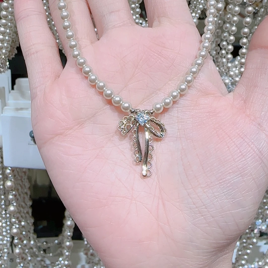 锆石铜合金925银项链