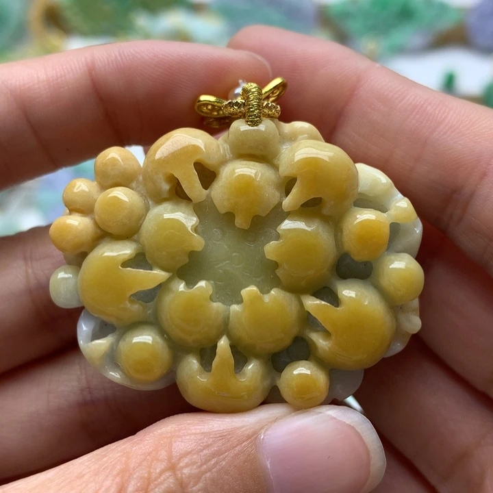 颈饰未镶嵌翡翠翡翠