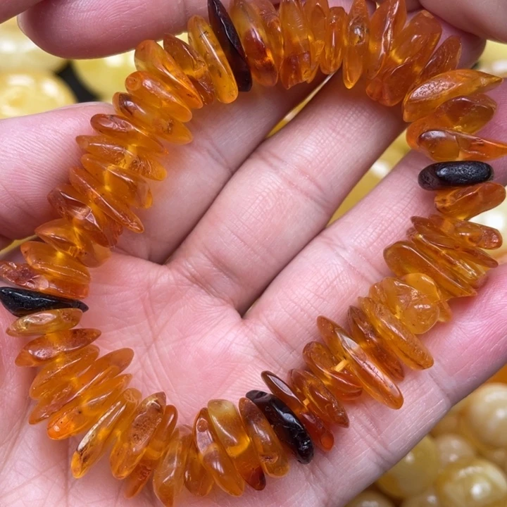 裸石蜜蜡未镶嵌蜜蜡原石手串