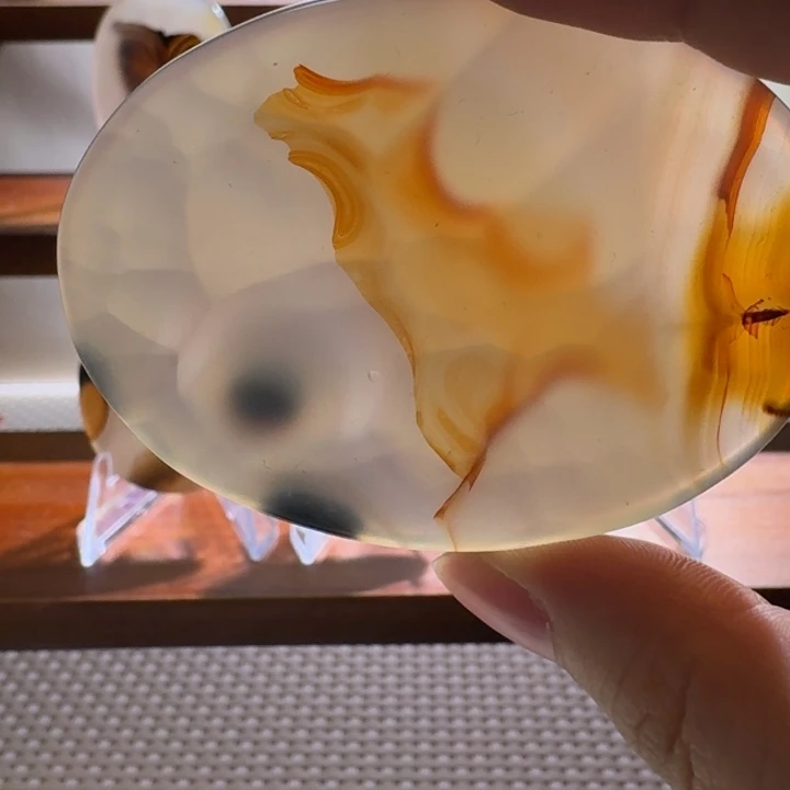 玛瑙/玉髓合金颈饰