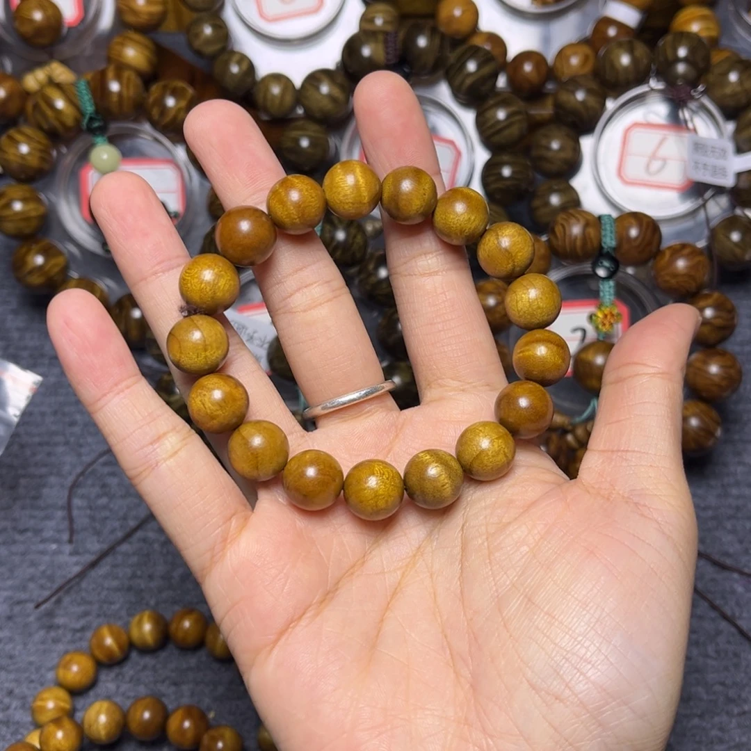 楠木（金丝楠）手串/手链枯木1.2水波50