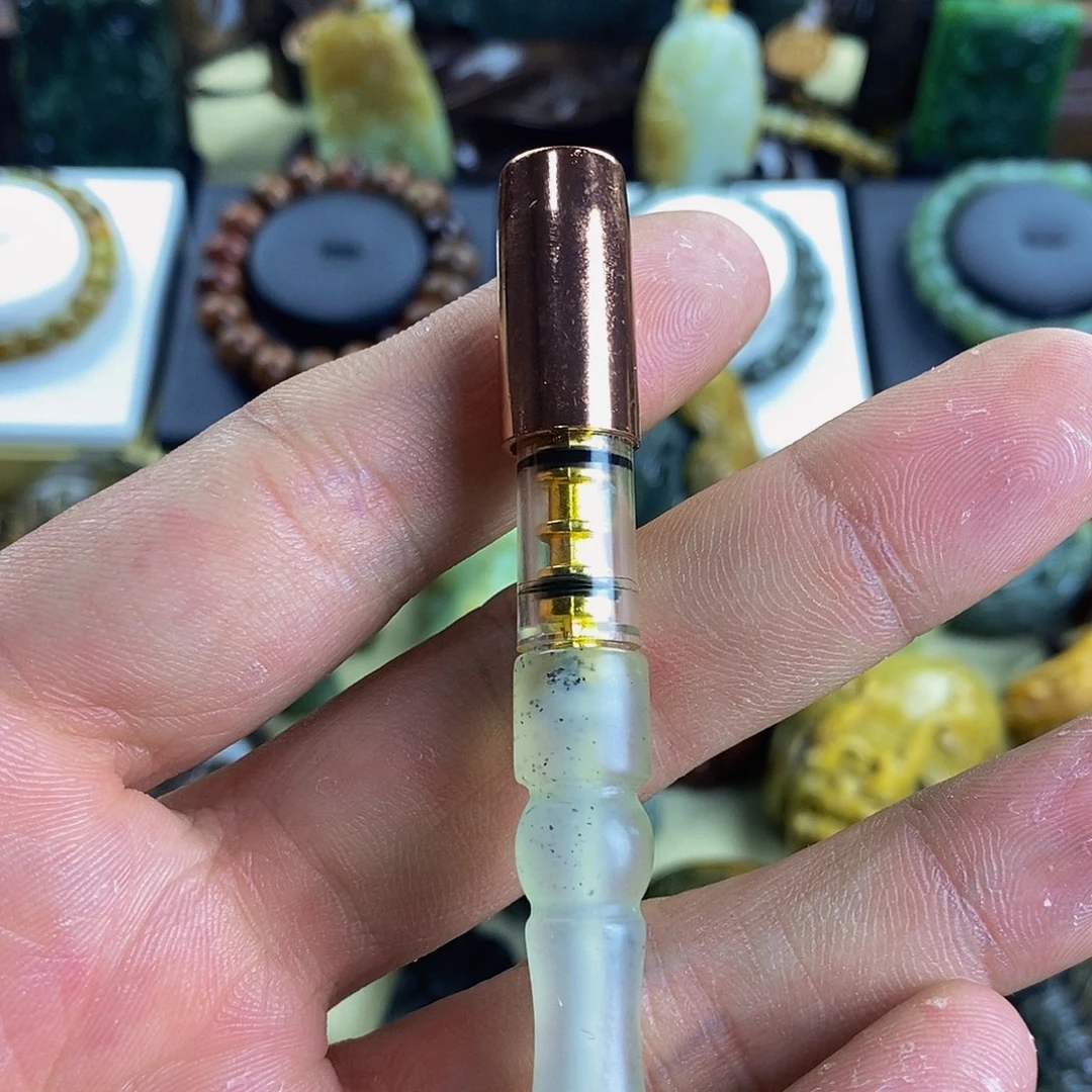 蛇纹石玉过滤未镶嵌