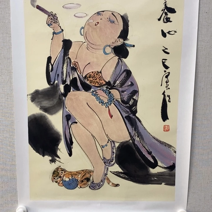 国画亲笔手绘原创