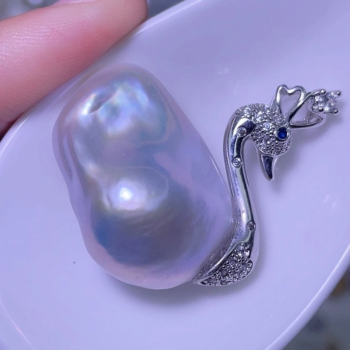 淡水珍珠合金颈饰110