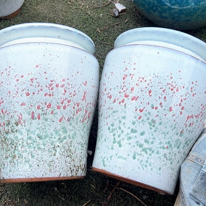 紫砂花盆口19高24。。。。。。。