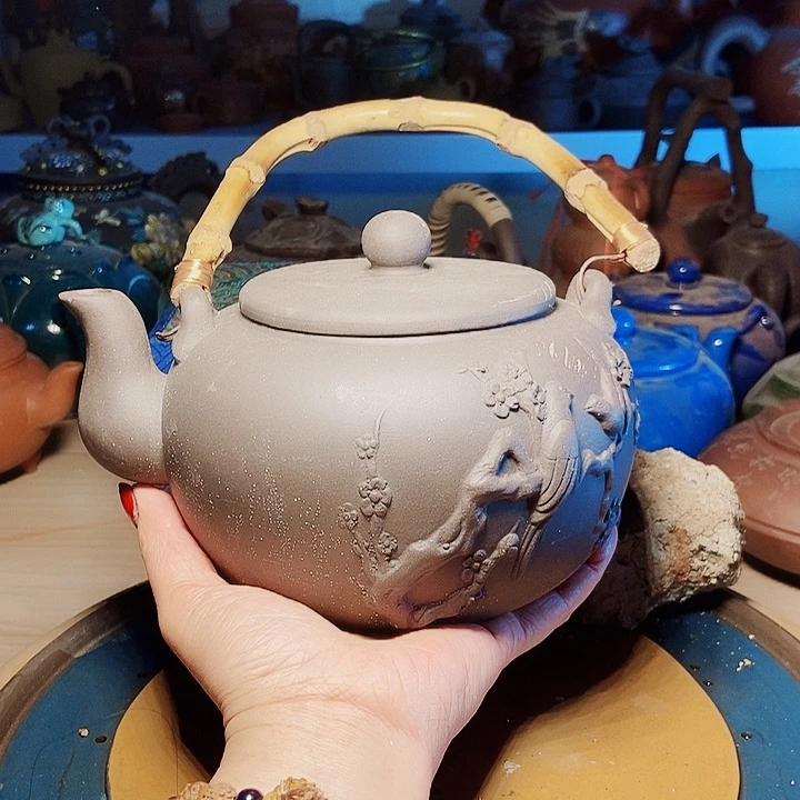 紫砂茶杯宜兴紫砂手工制作