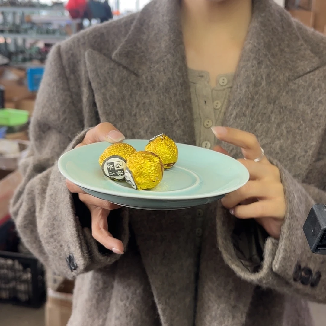 龙泉云间青瓷小米茶器