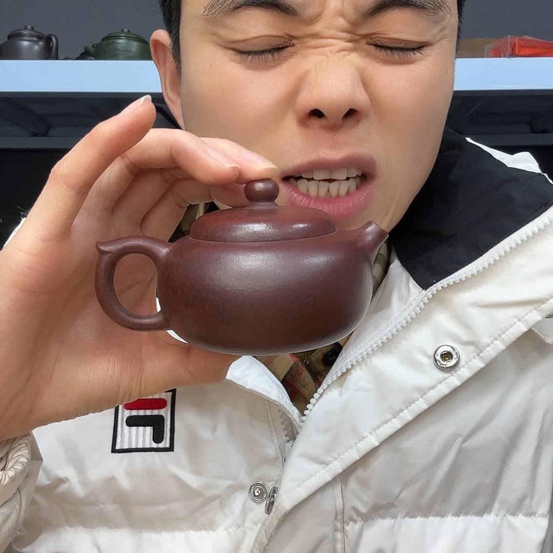 紫砂茶壶民间手艺人全手工制作