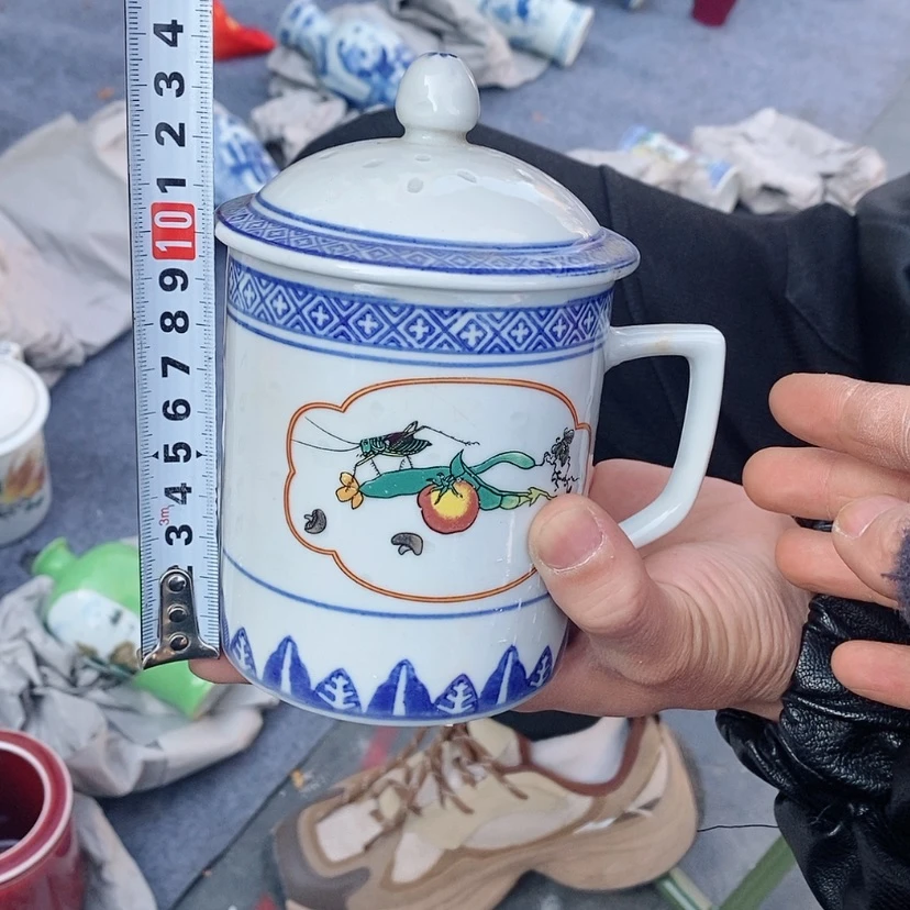 【闪购商品】瓷片豆**?景德镇现代工艺品