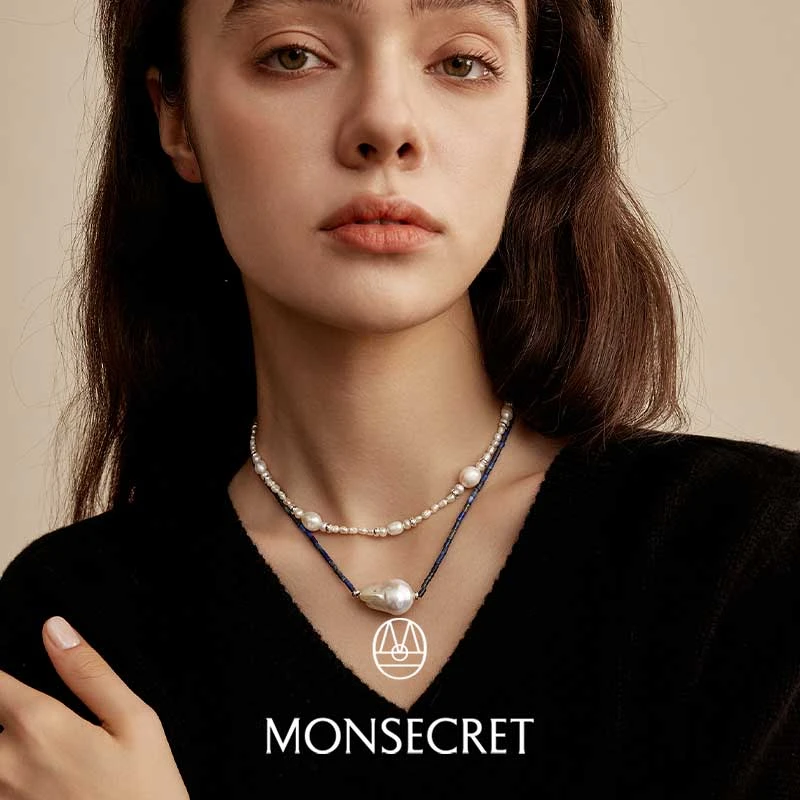 非金属树脂项链 MONSECRET自然颂歌 润黛项链复古