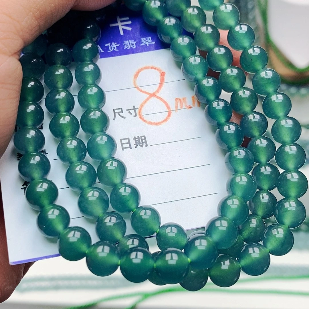 翡翠未镶嵌手链翡翠