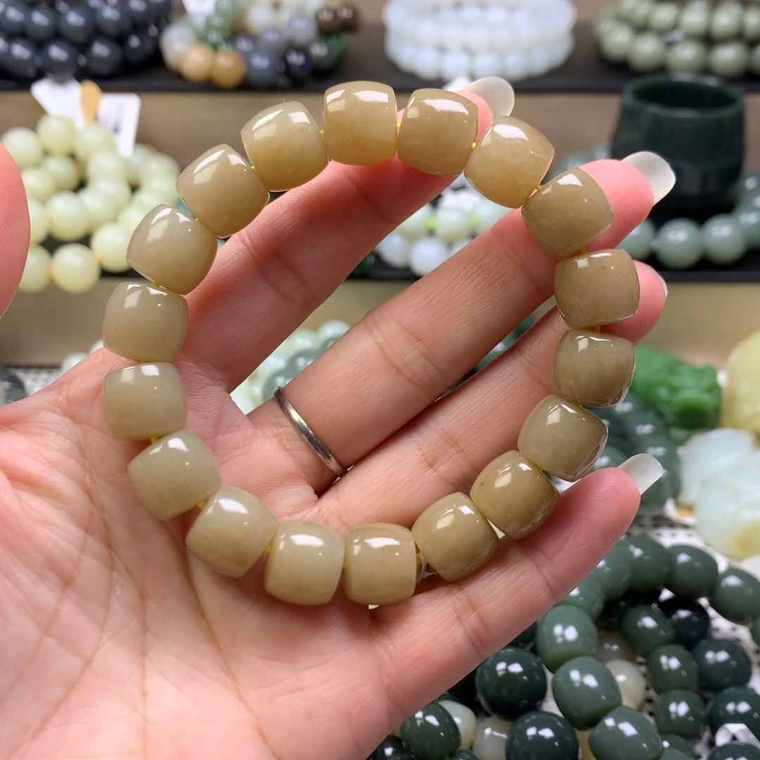 和田玉手链未镶嵌