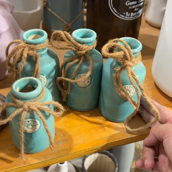 陶瓷花瓶摆件微瑕捡漏出