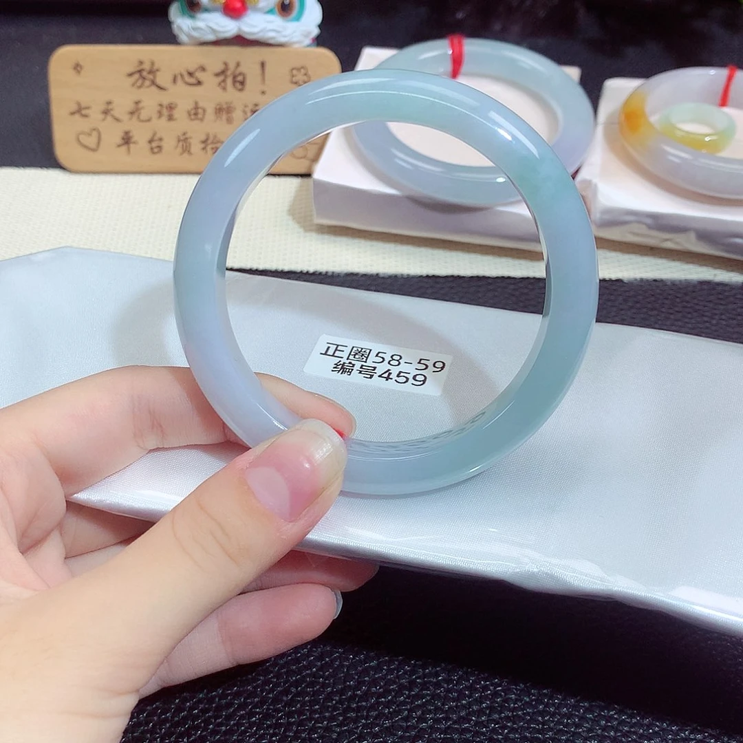 翡翠未镶嵌手镯459