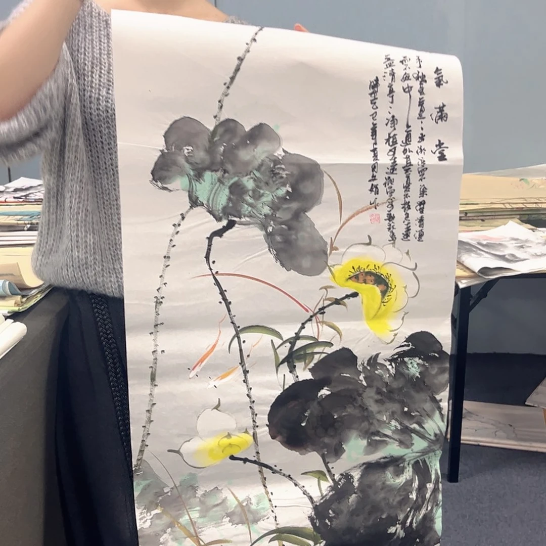 国画国画老师作品