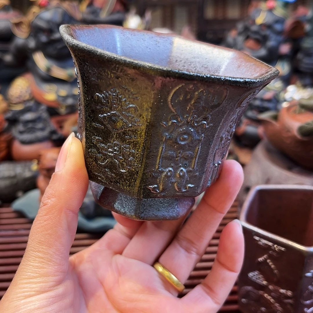 紫砂茶杯高端紫砂