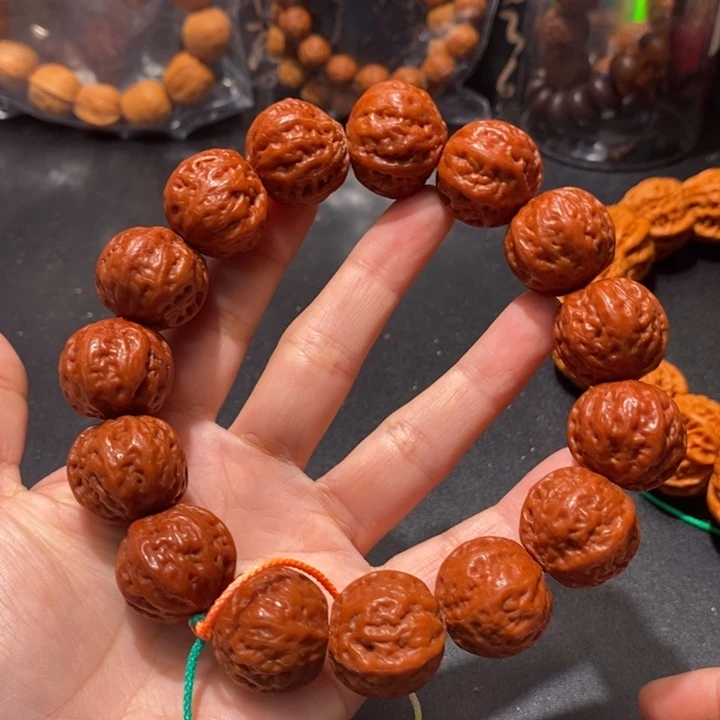 核桃西瓜纹核桃手串