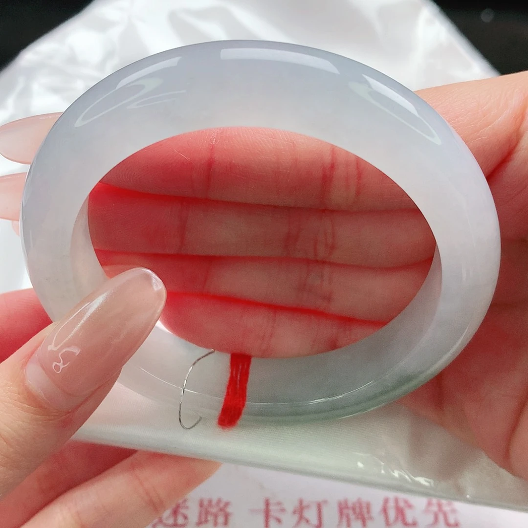 未镶嵌手镯翡翠55圈