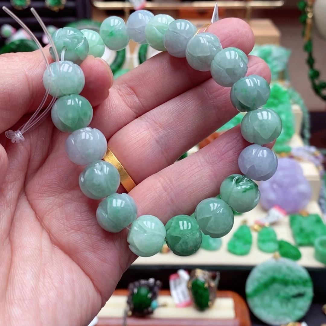 未镶嵌手链翡翠翡翠手串