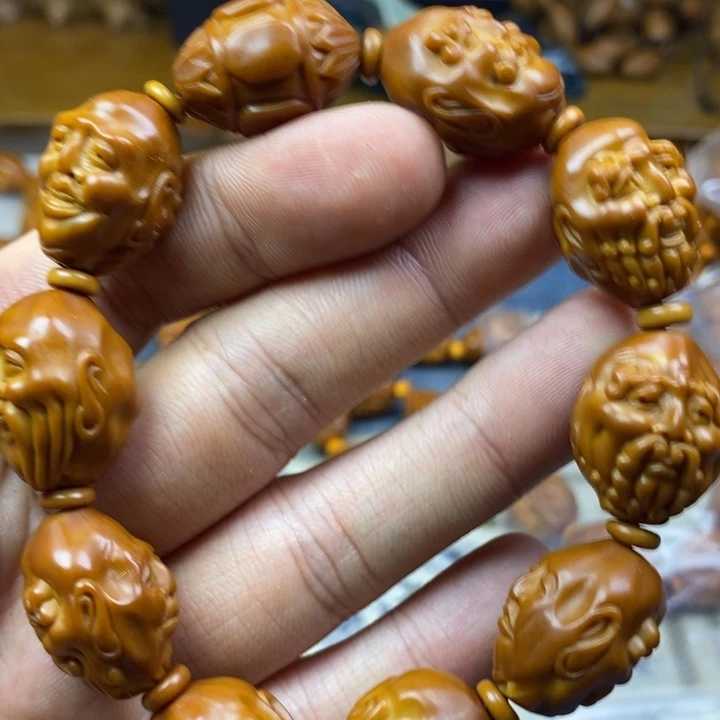 橄榄核手串/手链橄榄核雕工艺手串
