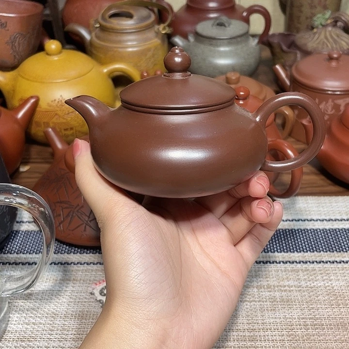 茶壶紫砂紫砂宜兴紫砂壶微瑕150cc