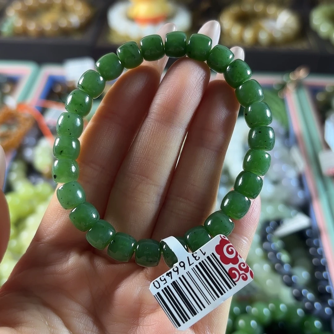 和田玉未镶嵌手链2