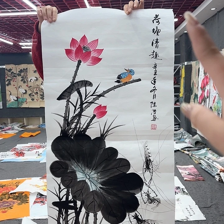 国画无毛和被绒毛或被绒毛