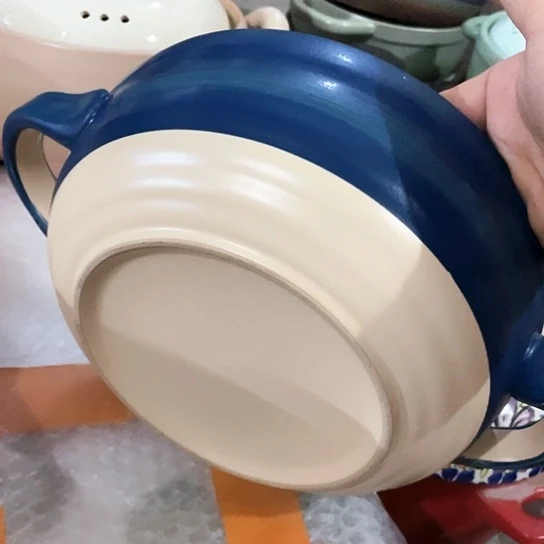 盘外贸单1个陶瓷砂锅 大牌尾单微瑕