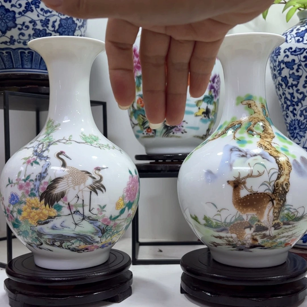 景德镇陶瓷花瓶摆件