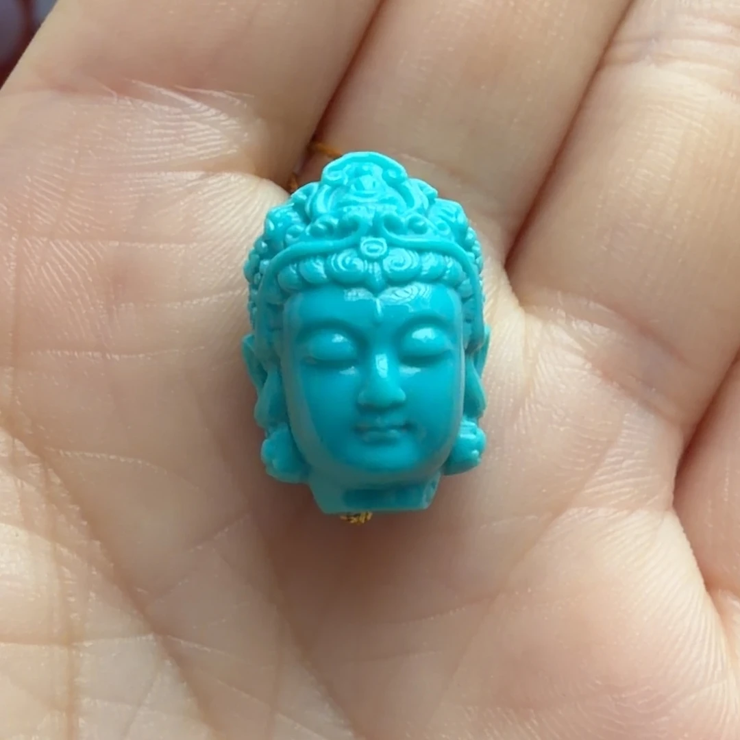 绿松石未镶嵌颈饰