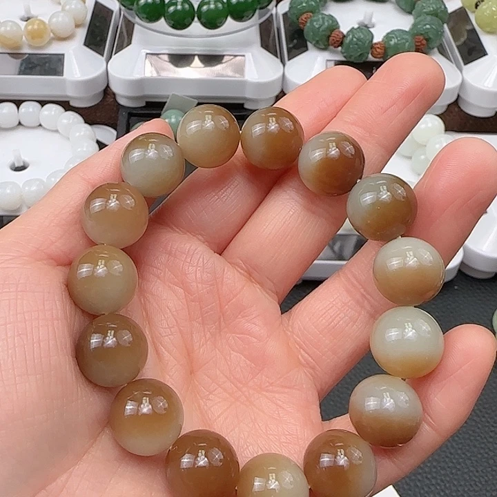 和田玉手串未镶嵌