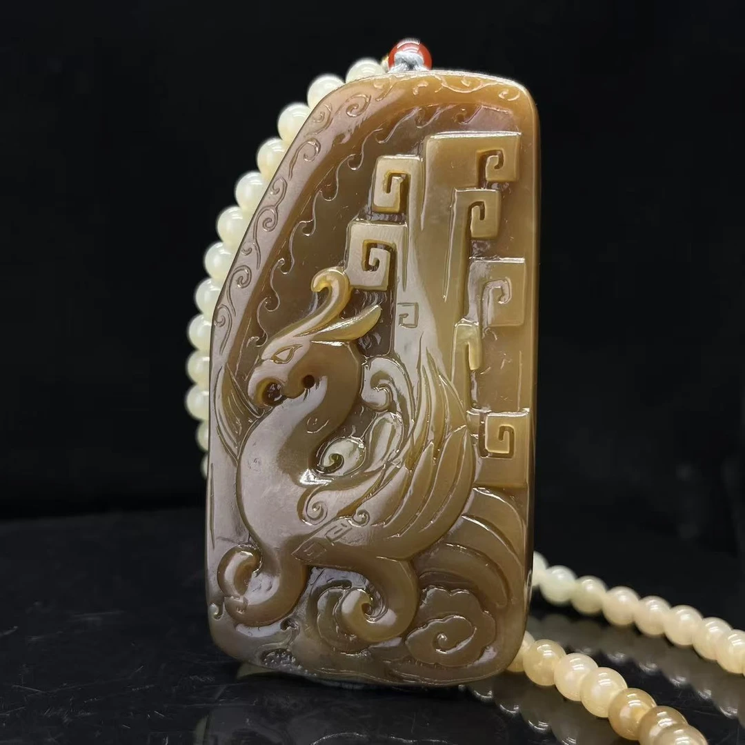 A256  和田玉挂件 YA542806