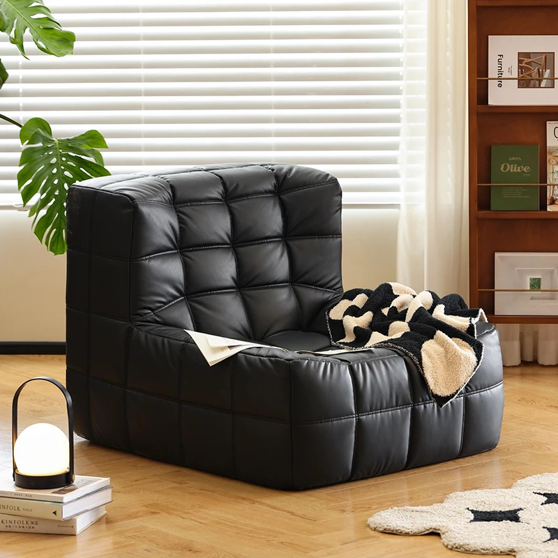 懒人沙发单人椅客厅毛毛虫沙发阳台网红可躺可睡小沙发榻榻米座椅