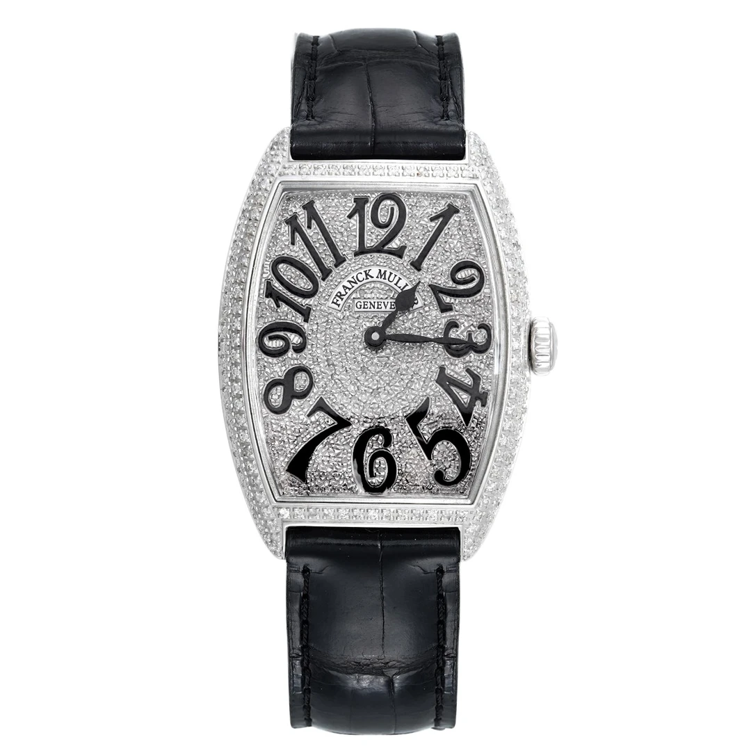 未使用 Franck Muller/法兰克穆勒 2852满钻腕表/后钻/WHT024383