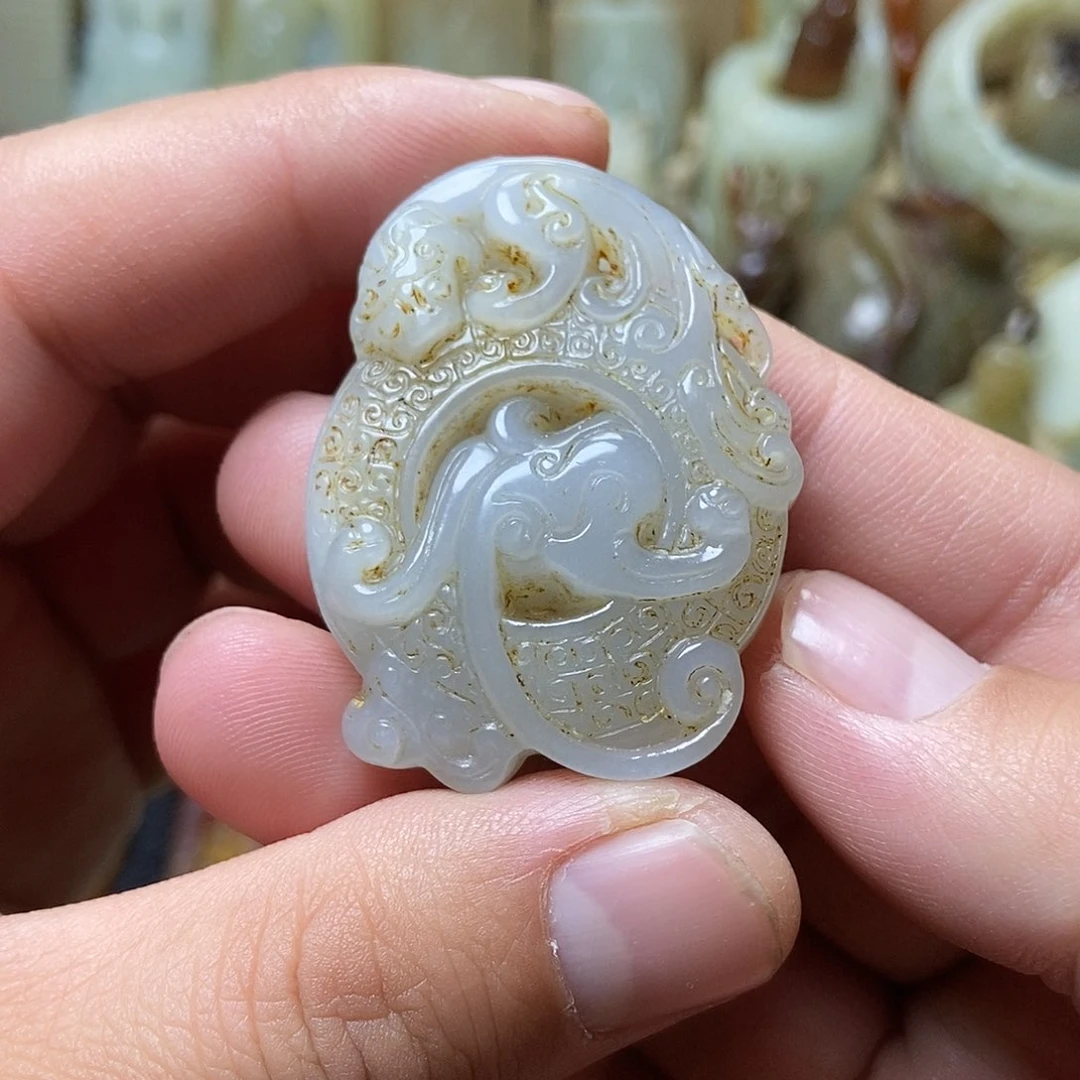 和田玉挂件未镶嵌