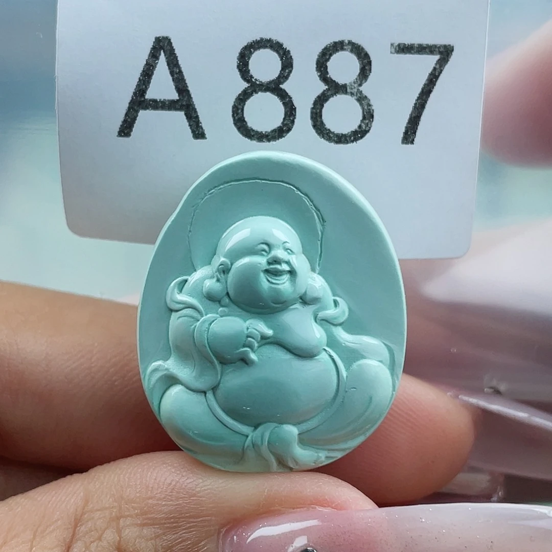 绿松石珠宝奇石未镶嵌