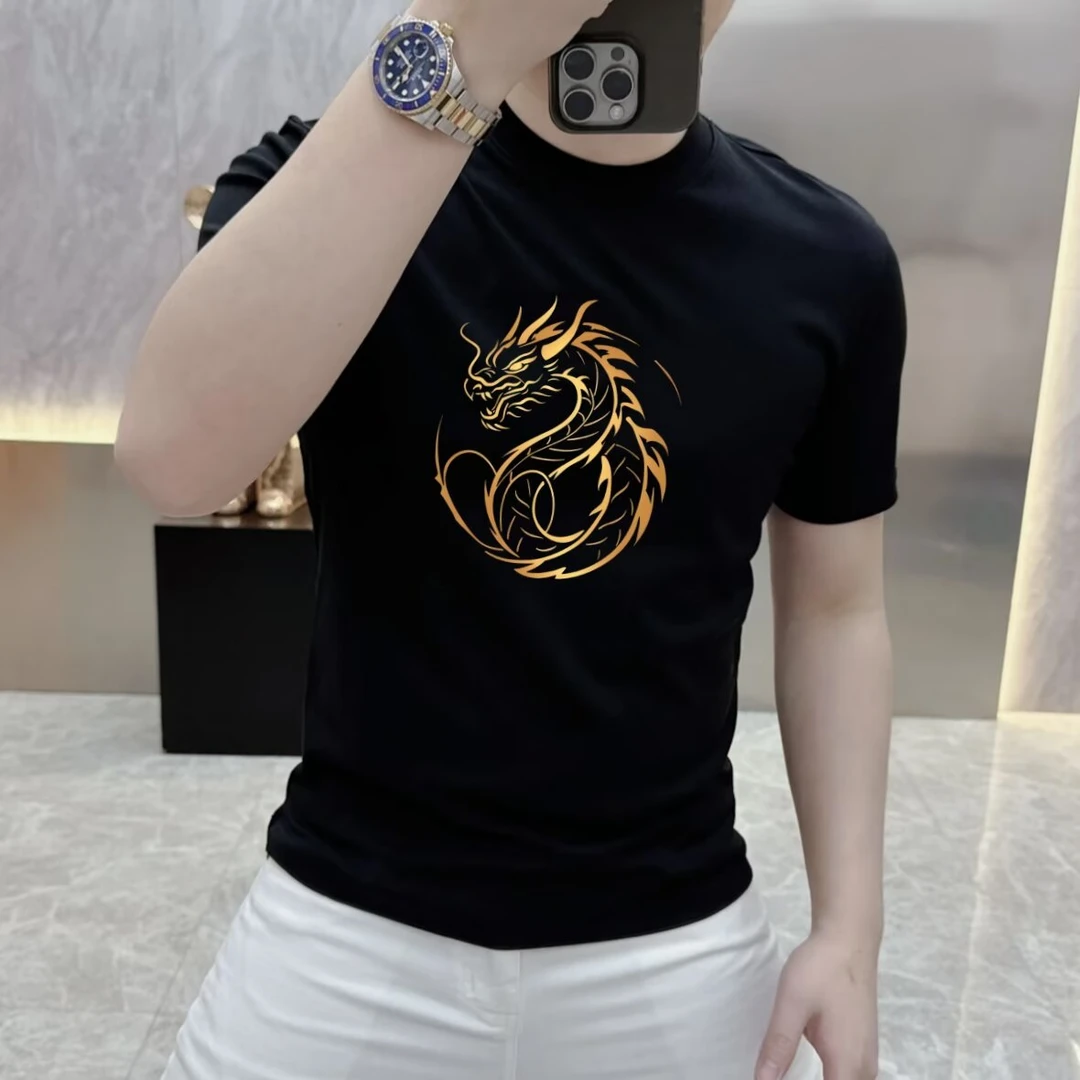 同款夏季丨潮牌小熊印花丨纯棉短袖t恤男女夏装衣服