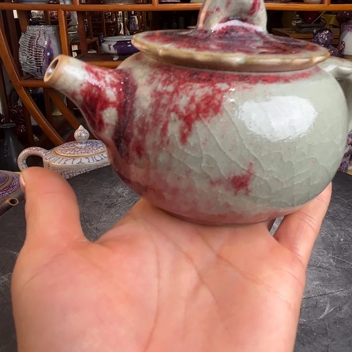 牛家钧窑牛自恒老师钧瓷微瑕