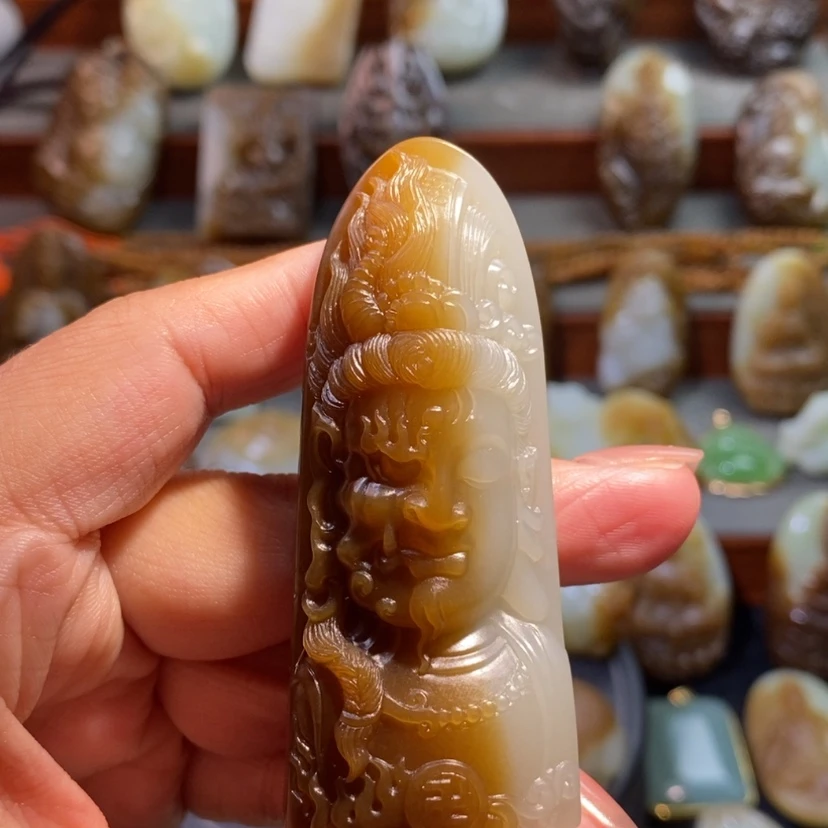 【闪购商品】和田玉（糖玉）吊坠未镶嵌