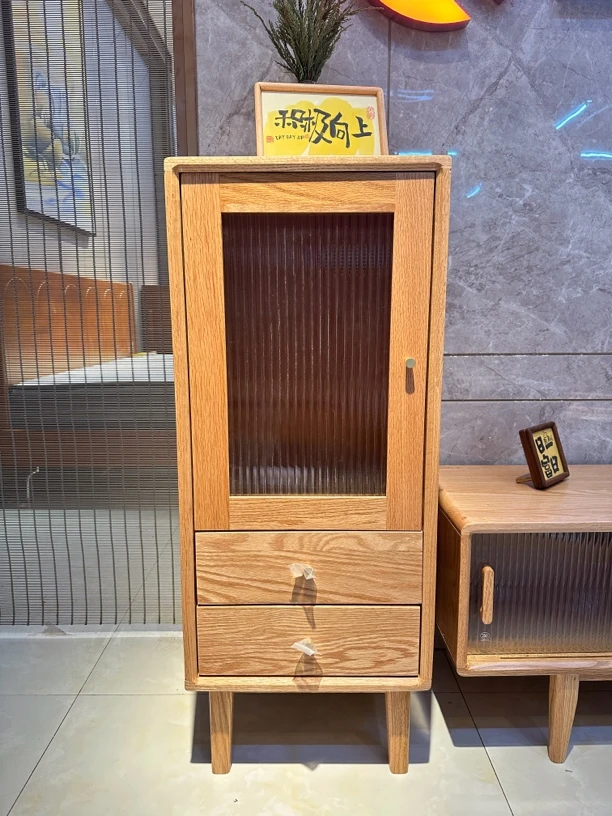 北欧实木酒柜客厅简约小家具网红实用