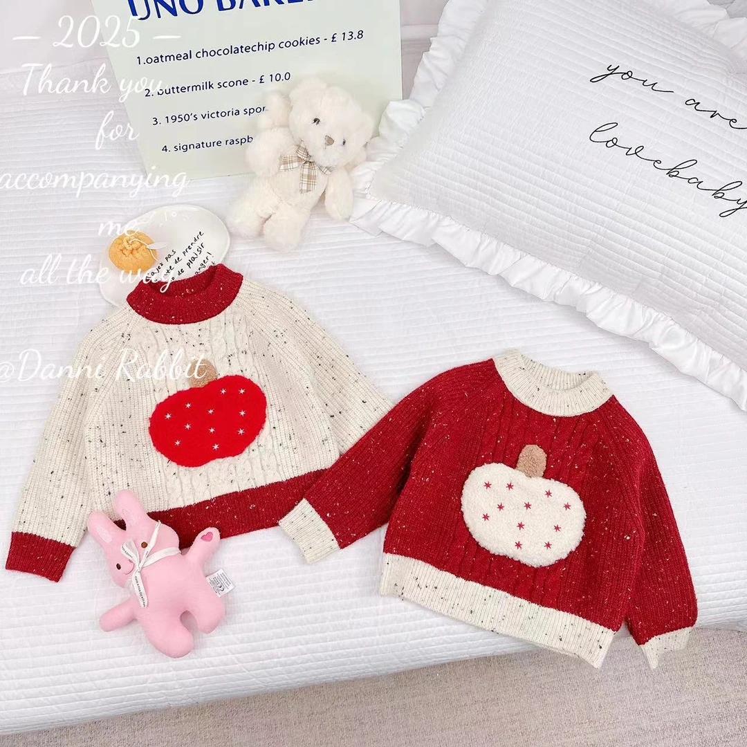 *红彤彤的小苹果-新年氛围感毛衣* D-A16