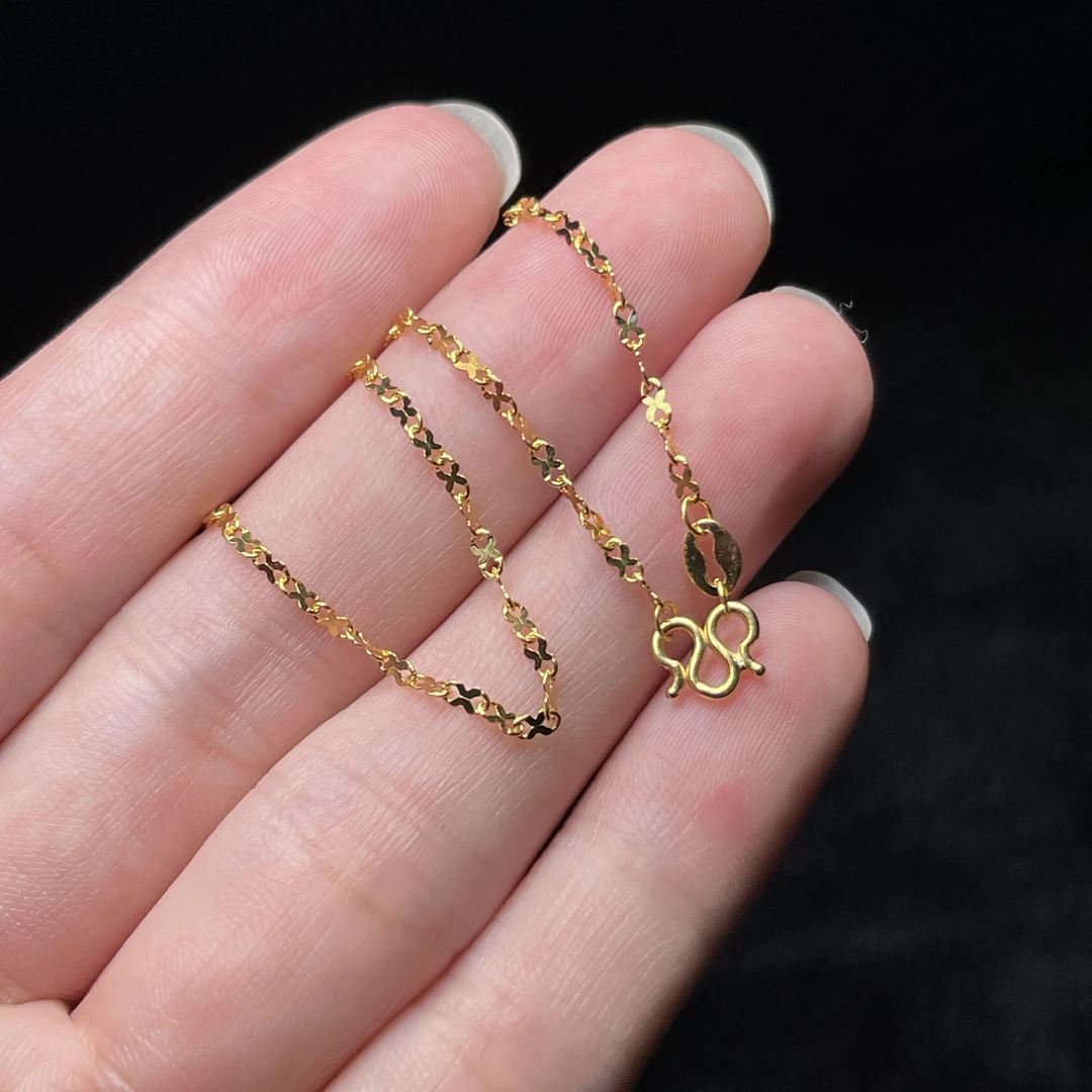 足银银制品 L【玉氏珠宝】999足银星光链 CAN1790157